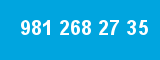 981 268 27 35